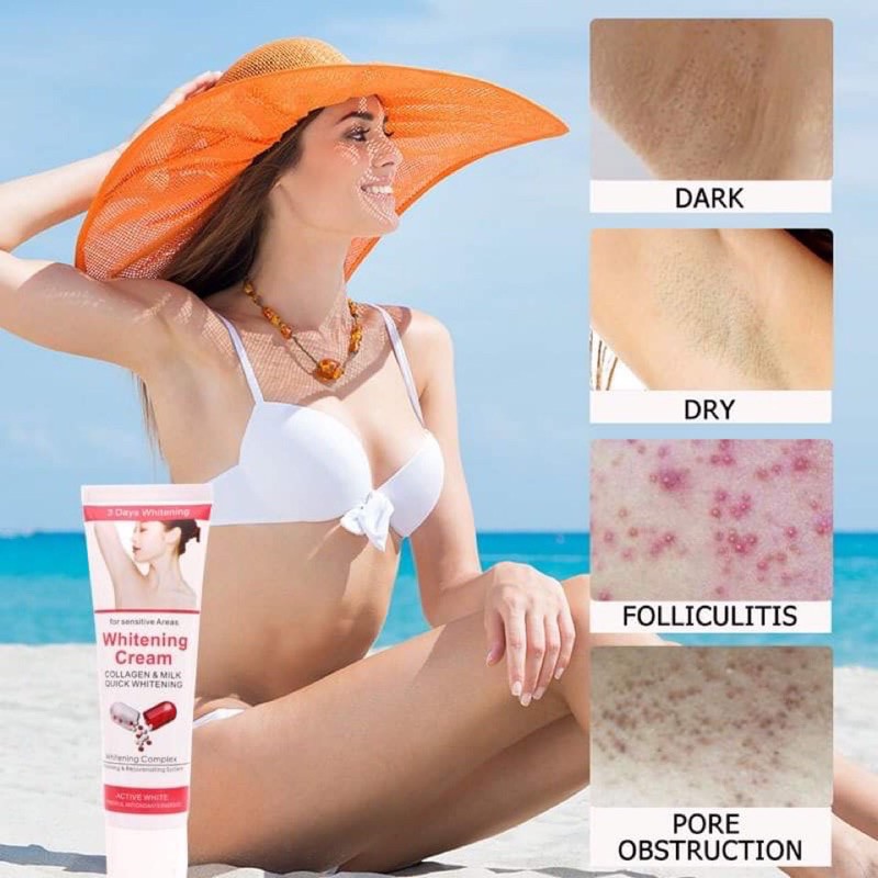 ☀️ 𝐅𝐑𝐄𝐄𝐒𝐇𝐈𝐏+𝐐𝐔𝐀̀ ☀️ Kem mờ thâm sẹo mụn,nách,bẹn 3 Days Whitening | BigBuy360 - bigbuy360.vn