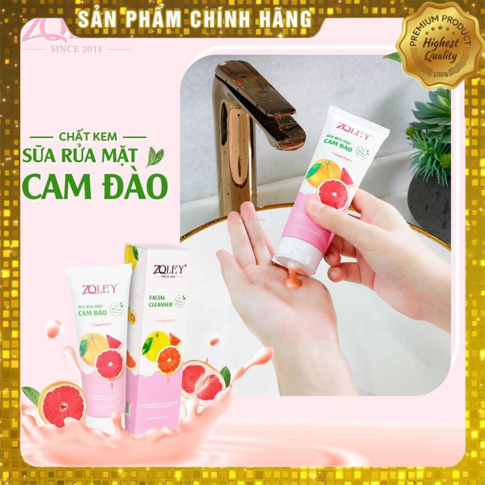 [Chính Hãng] Sữa Rửa Mặt Cam Đào Zoley 80ml