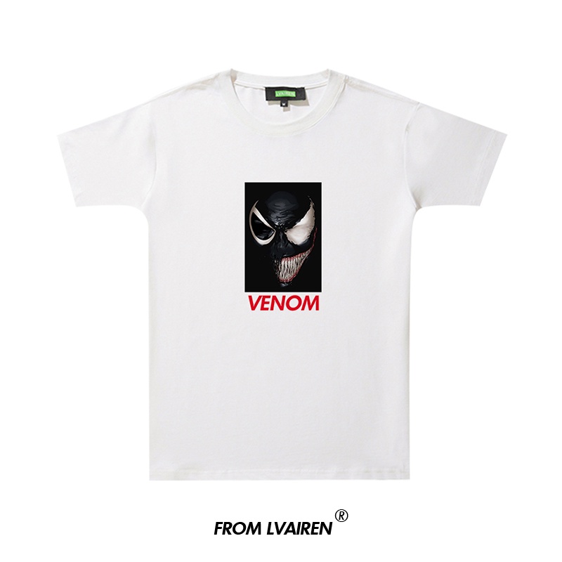 Áo Thun Nam Tay Ngắn In Hình Venom Cá Tính