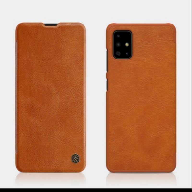 Bao da Nillkin QIN cho Samsung Galaxy A51/A71 chính hãng Nillkin