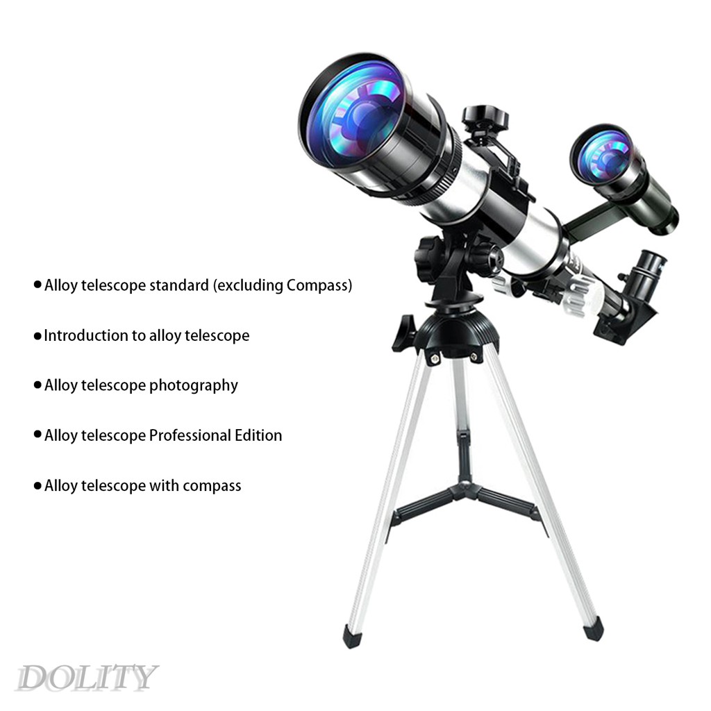 Kính Thiên Văn 70mm Kèm Chân Tripod Tiện Lợi Cho Người Mới Bắt Đầu