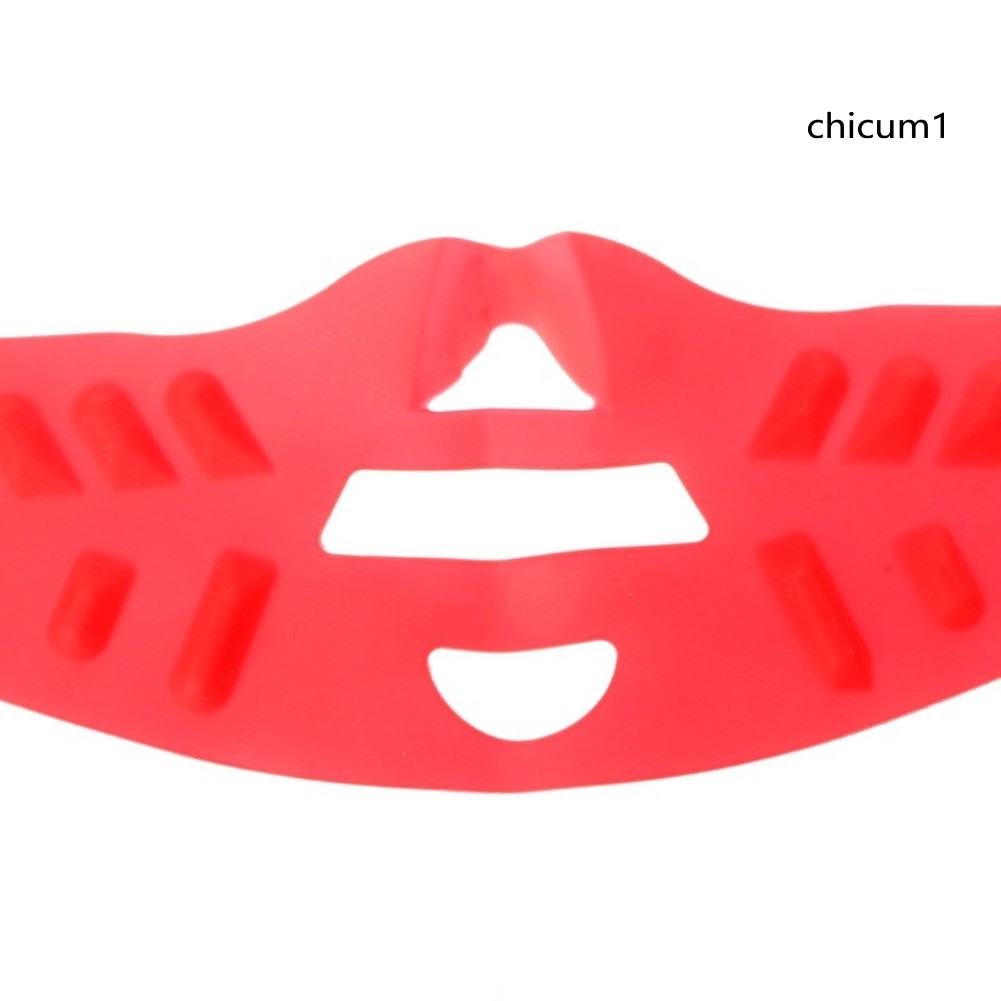 [Hàng mới về] Đai định hình mặt chữ v 3d giúp khuôn mặt thon gọn chất liệu silicon