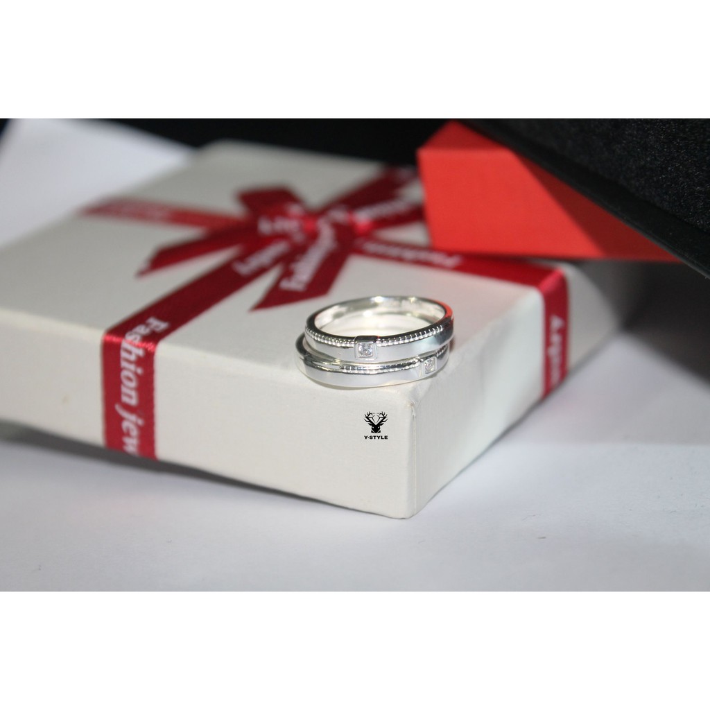 [DEAL SỐC] Các mẫu nhẫn cặp bạc mới và hot nhất Y-Style , hỗ trợ khắc tên theo yêu cầu . Qùa tặng valentine.