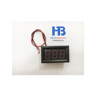DTHB Đồng hồ đo vôn (Vôn kế) 2.5 - 30VDC