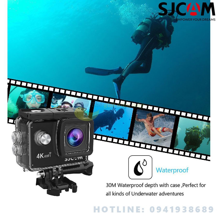 [SaleOff]  Camera hành trình SJCAM SJ4000 Air - Bảo hành 12 tháng .