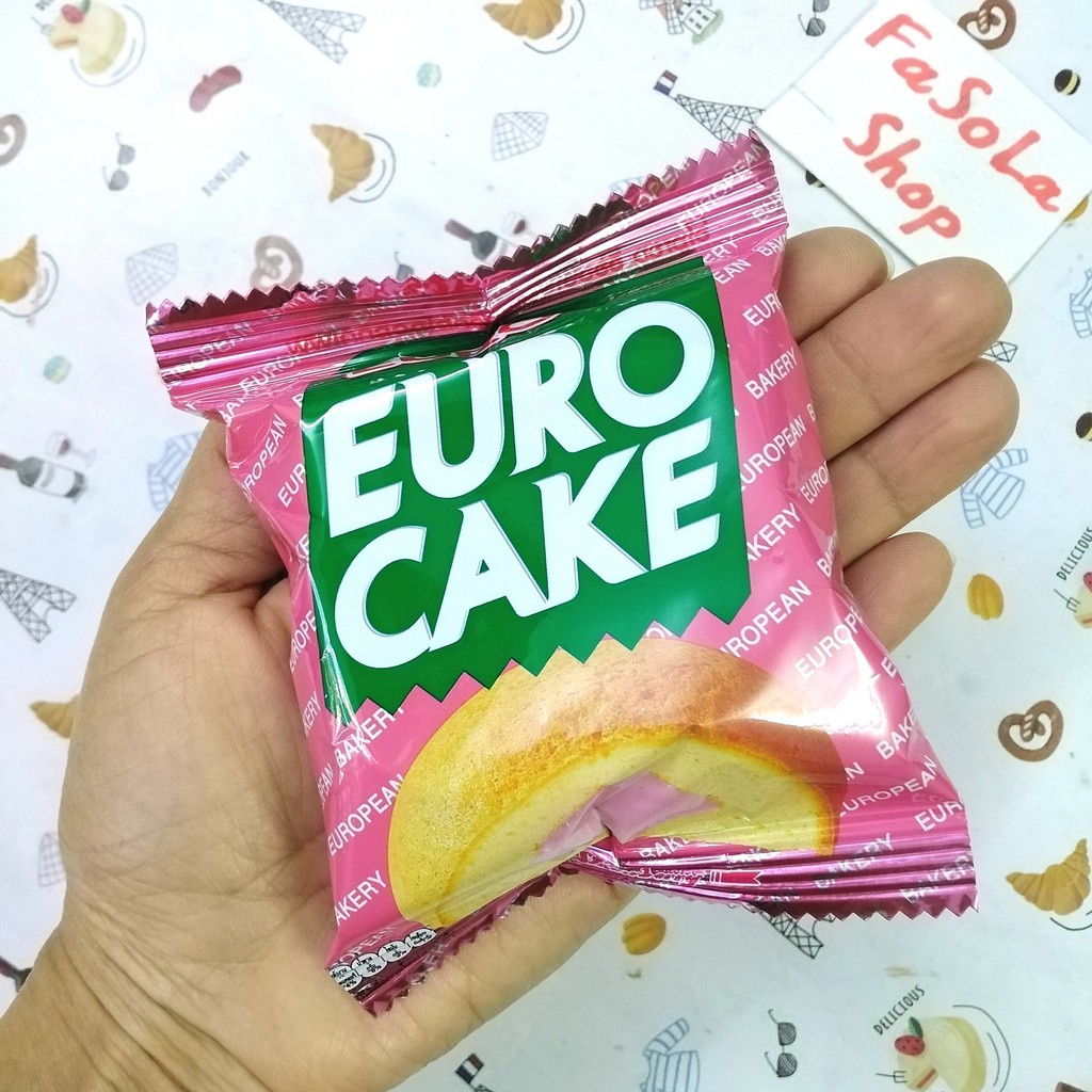 HOT LIKE Bánh Trứng Thái Lan Euro Cake Hộp 204g