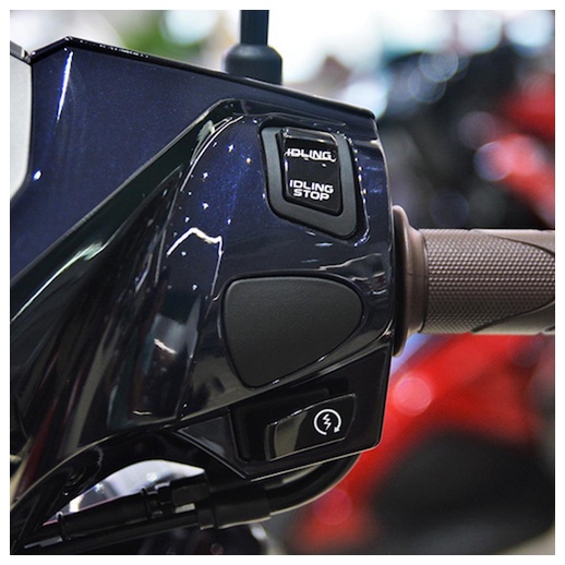 Công tắc tắt đèn pha xe máy Honda đời mới - kèm dây nối