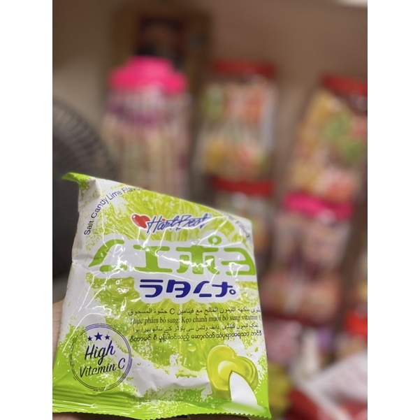 kẹo chanh muối , thơm , xoài gói 120g
