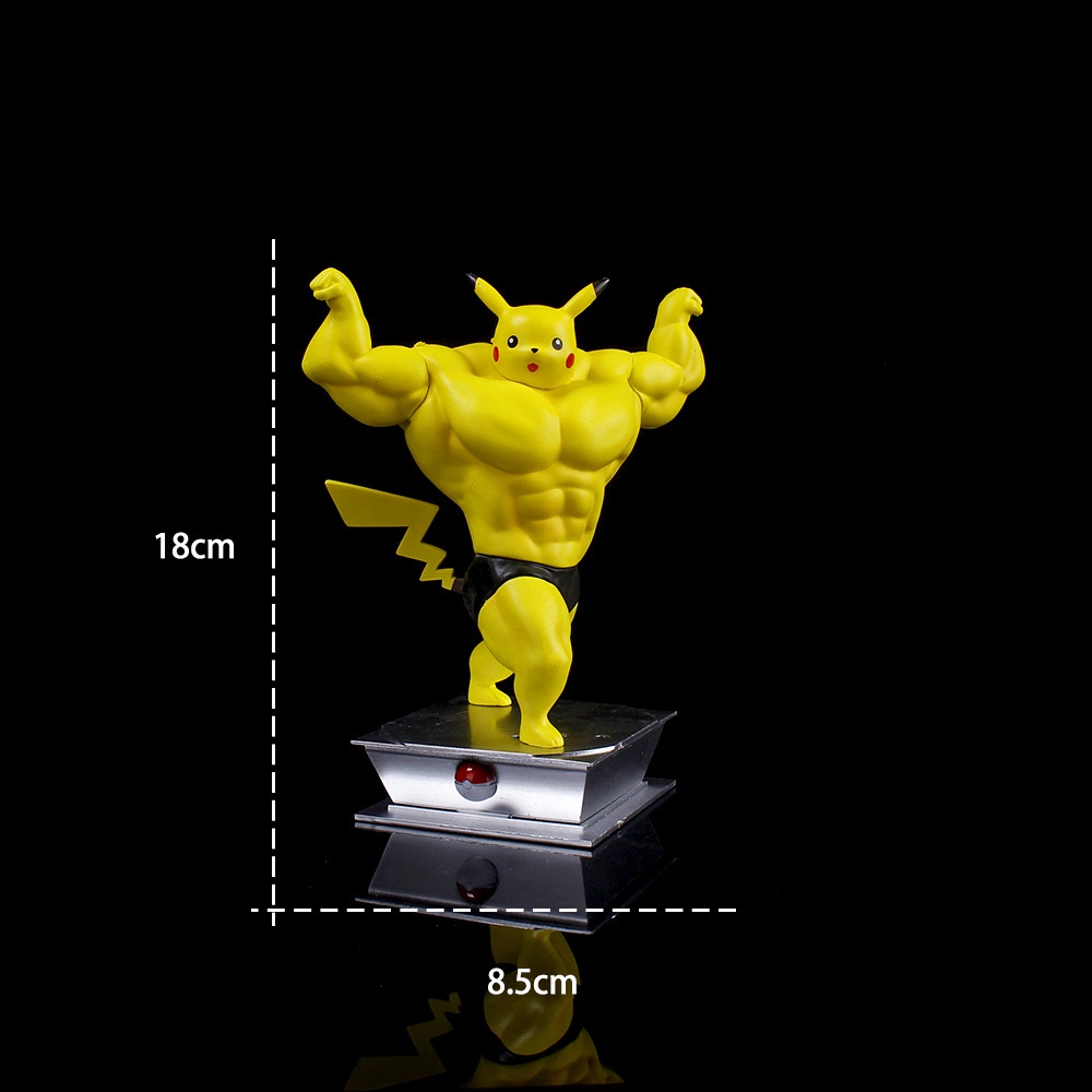 Mô Hình Đồ Chơi pikachu Bằng PVC Cho Trẻ Em