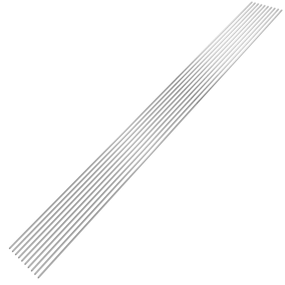 Bộ 10 Que Hàn Nhiệt Độ Thấp 1.6mm / 2mm Làm Từ Nhôm Bền Bỉ Đa Năng Chất Lượng Cao
