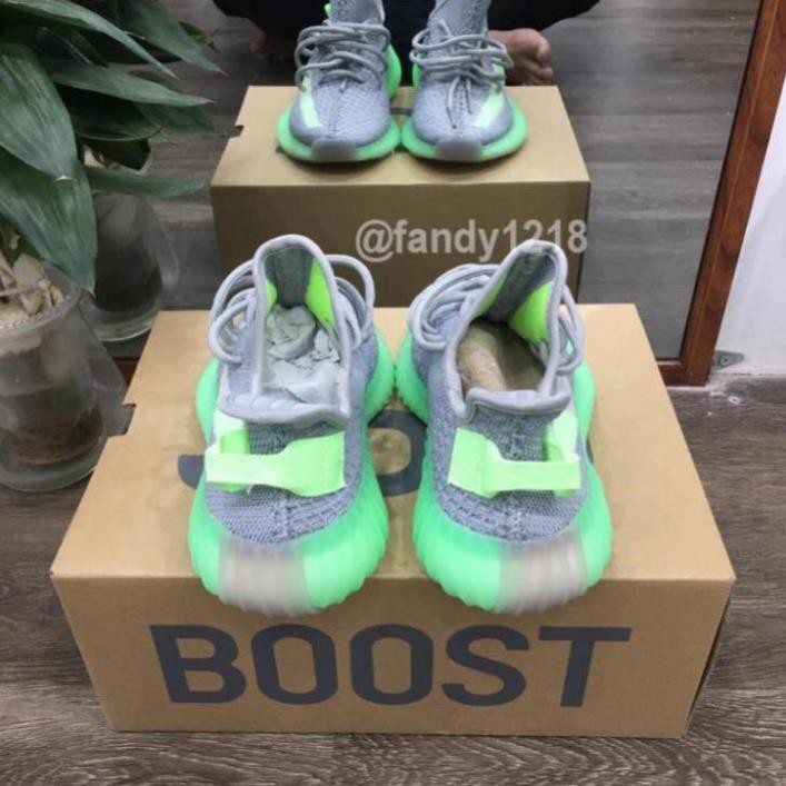 Giày YEEZY 350 V2 ĐẾ XANH . Hàng như hình chất lượng tốt yu tin chất lượng | Bán Chạy| 2020 : L ‣ B24f ࿑ ;