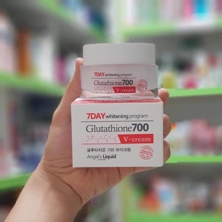 Kem huyết thanh 7 day whitening program glutathione 700 v- cream