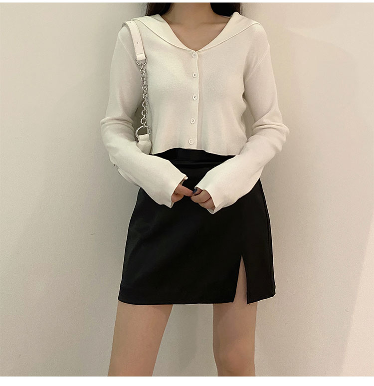 Xiaozhainv Chân Váy Chữ A Xẻ Tà Phong Cách Hàn Quốc Gợi Cảm Dành Cho Nữ | BigBuy360 - bigbuy360.vn