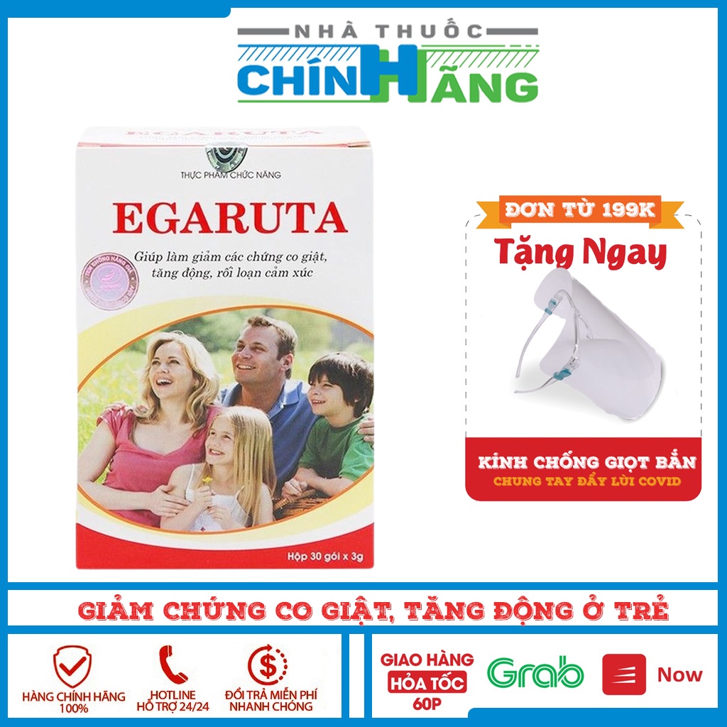 Cốm Egaruta - Hỗ Trợ Điều Trị Tăng Động Giảm Trí Nhớ