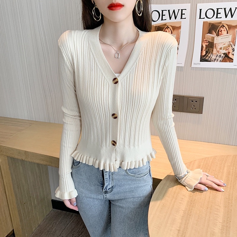 Áo khoác len cardigan chạy bèo dài tay | BigBuy360 - bigbuy360.vn