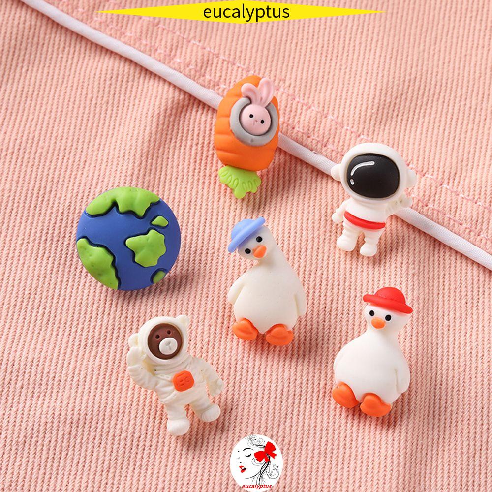 Ghim Cài Áo Hình Phi Hành Gia Hoạt Hình Sáng Tạo Dành Cho Bạn Nữ