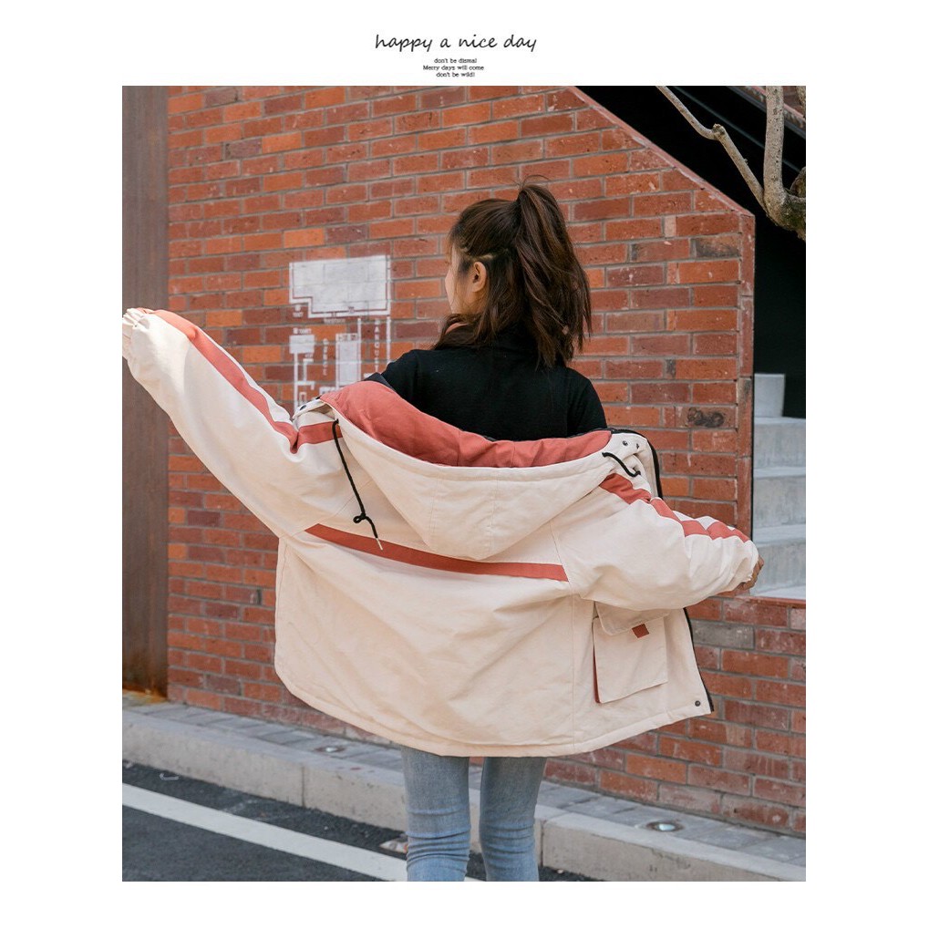 [Mã FAMAYWA giảm 10K đơn 50K] áo khoác nữ dù lót thun cotton siêu xinh 189 | BigBuy360 - bigbuy360.vn