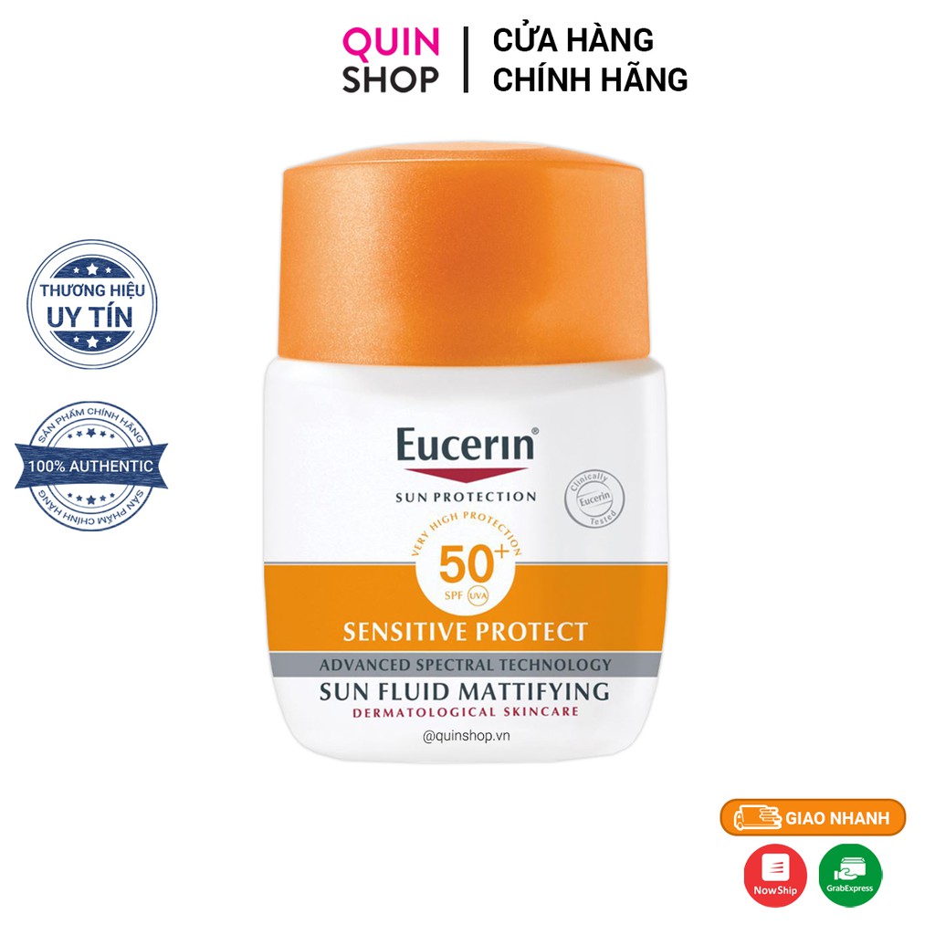 Sữa Chống Nắng Eucerin Sun Fluid Mattifying SPF 50+