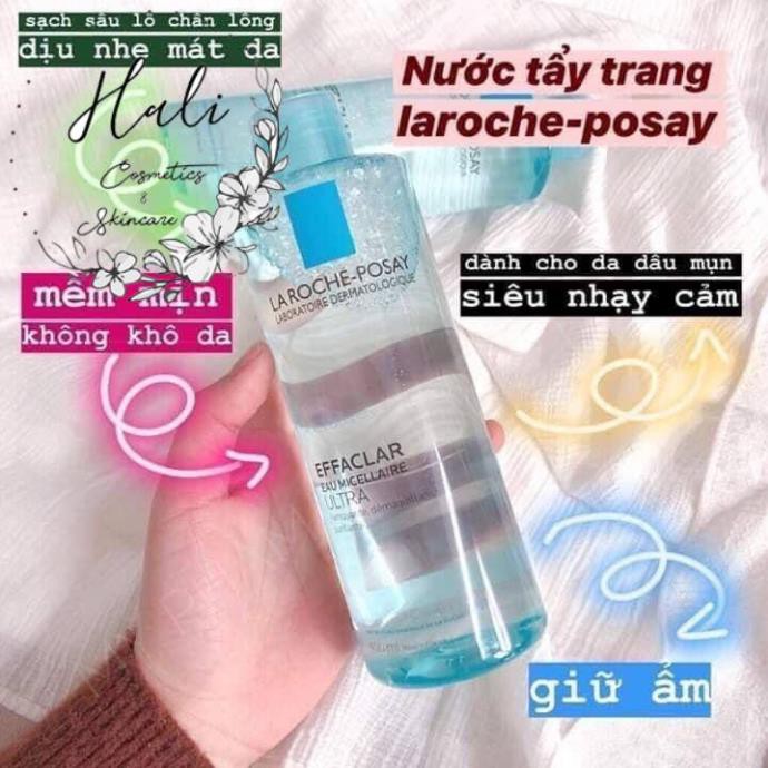 NƯỚC TẨY TRANG LA ROCHE POSAY cho da dầu da nhạy cảm