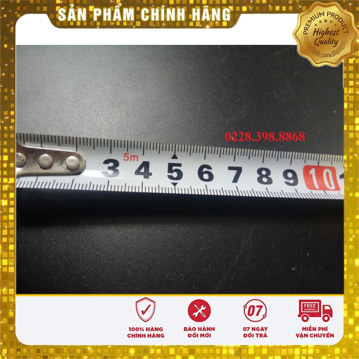 THƯỚC 5 MÉT INOX VÀNG