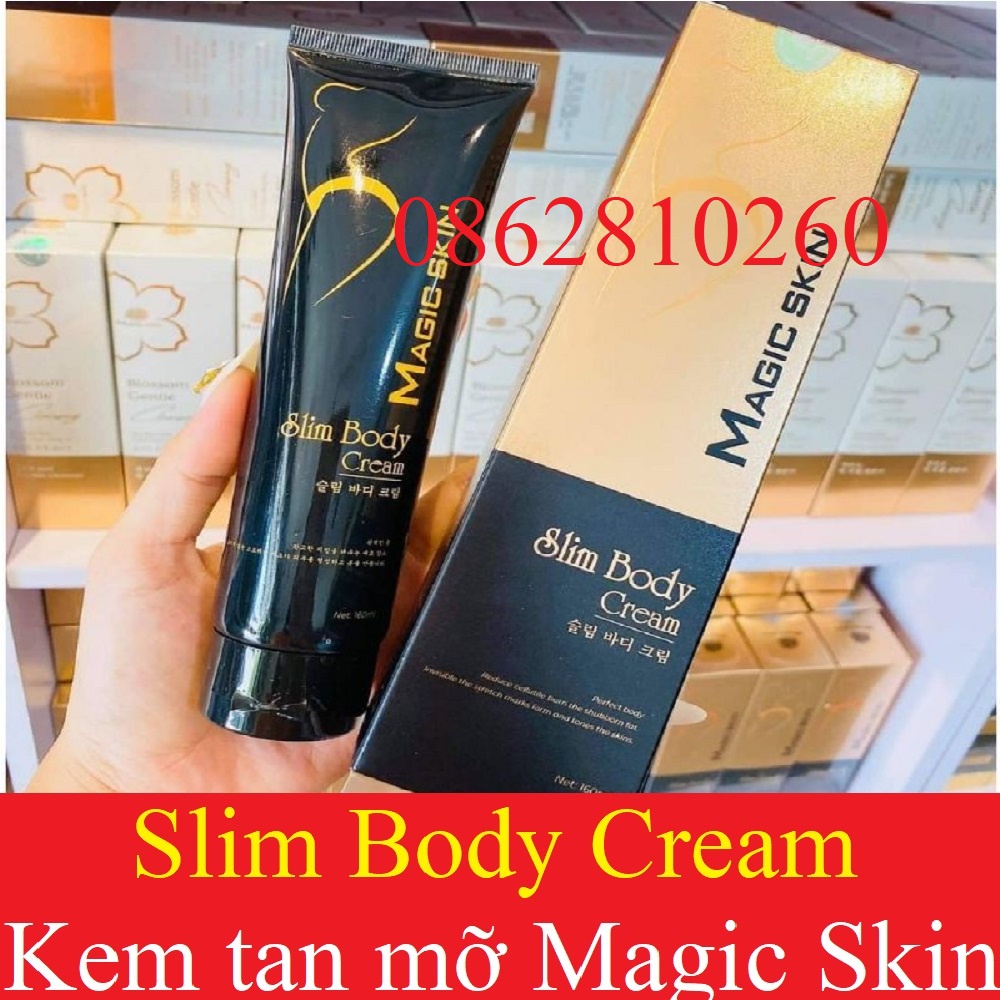 KEM TAN MỠ Slim Body Cream Magic Skin 👍 Gừng Quế ✔ CHÍNH HÃNG