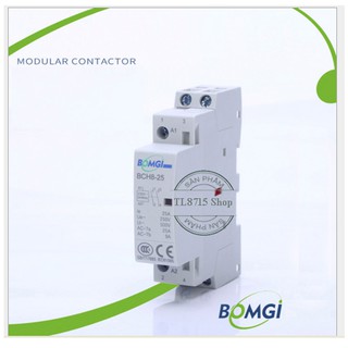 Khởi động từ Contactor 1pha Bomgi 25A/220V