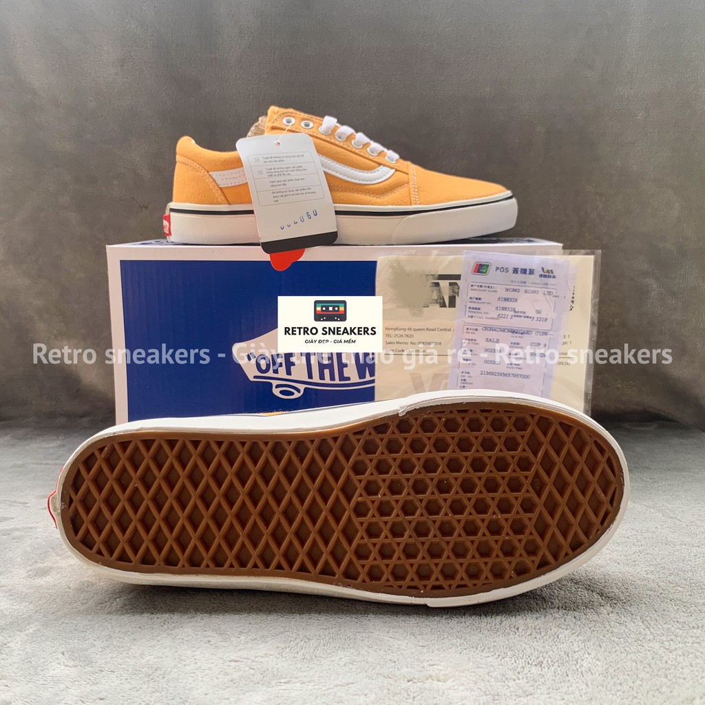 [1:1 full box] Giày thể thao nữ VÀNG đi học, đi chơi cực chảnh đủ hộp, bill, tag 11