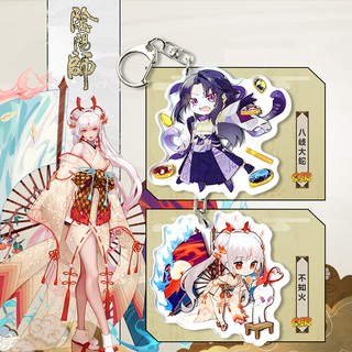 Móc khóa Âm Dương Sư Onmyouji - thức thần shikigami (nhiều mẫu: Quỷ Thiết, Đại Thiên Cẩu, Nhất Mục Liên, Khẩn Na La..vv)