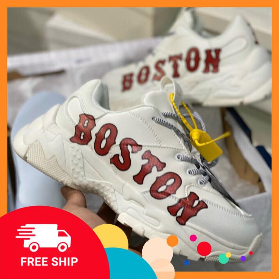 𝐌𝐋𝐁 Boston – Giày 𝐌𝐋𝐁 Boston – Giày Thể Thao Nam Nữ Boston IN 3D Đế Độn [Freeship-Bảo Hành 1 Năm]