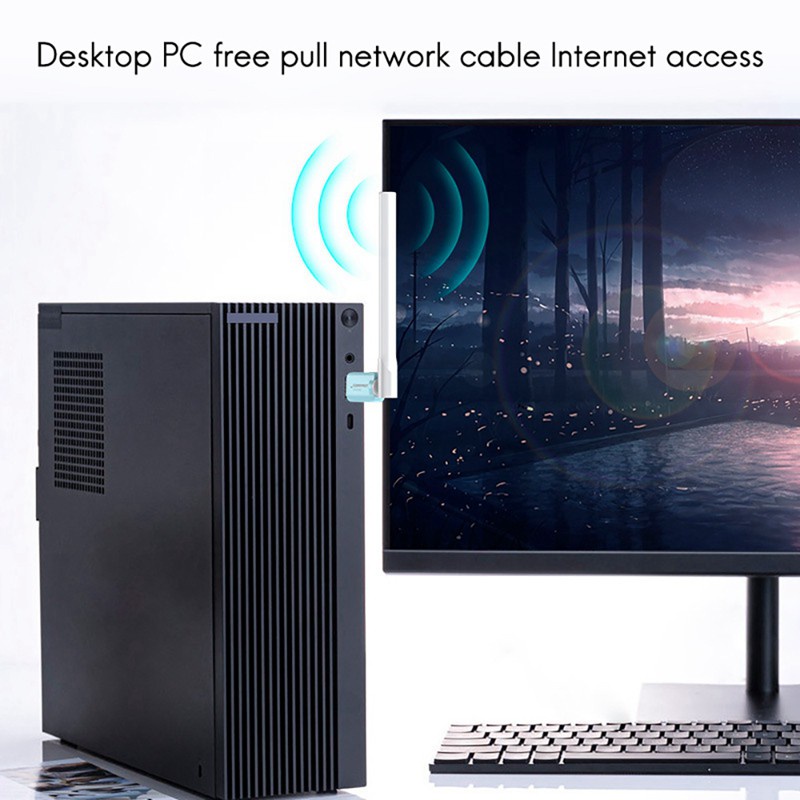Thẻ Mạng Không Dây Comfast 821ac 600mbps Dual-Band | BigBuy360 - bigbuy360.vn