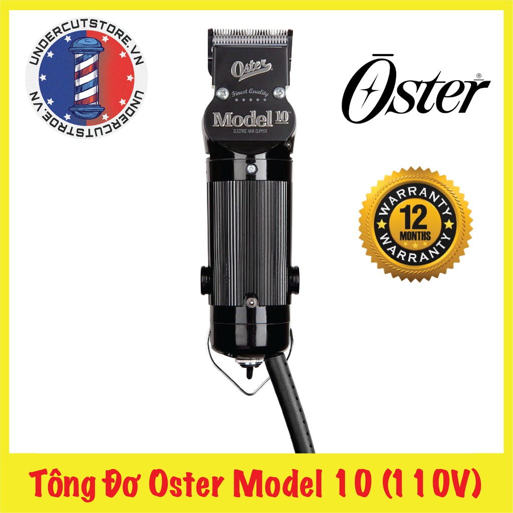 Tông Đơ Oster Model 10 - Tông Đơ Cắt Tóc USA - Hàng Nội Địa - Chính Hãng - Bảo Hành 12 Tháng