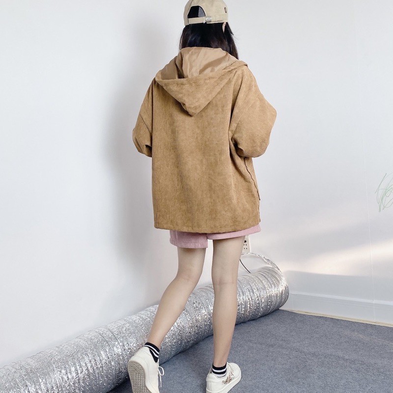 Áo khoác nhung tăm siêu xịn sò hình chụp thật | BigBuy360 - bigbuy360.vn