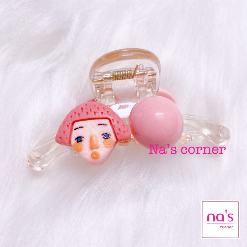 Kẹp gấp gắp tóc kẹp càng cua 8 răng ngộ nghĩnh