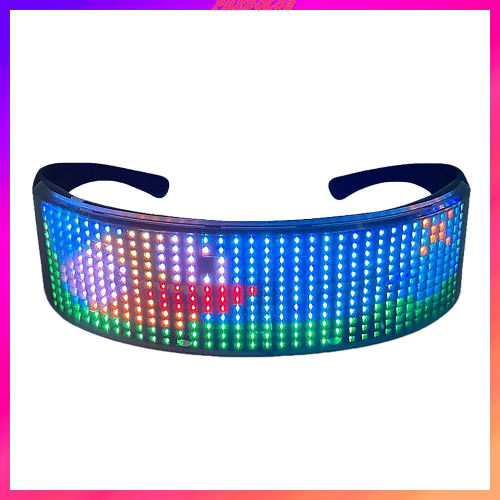 Mắt Kính Có Đèn LED Phát Sáng Dành Cho Các Bữa Tiệc [Predolo2] DJ