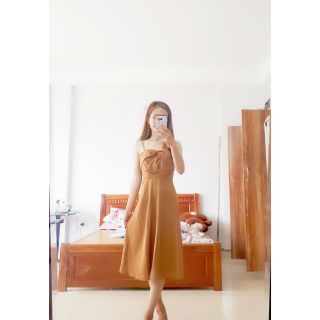 Váy 2 dây nơ ngực
