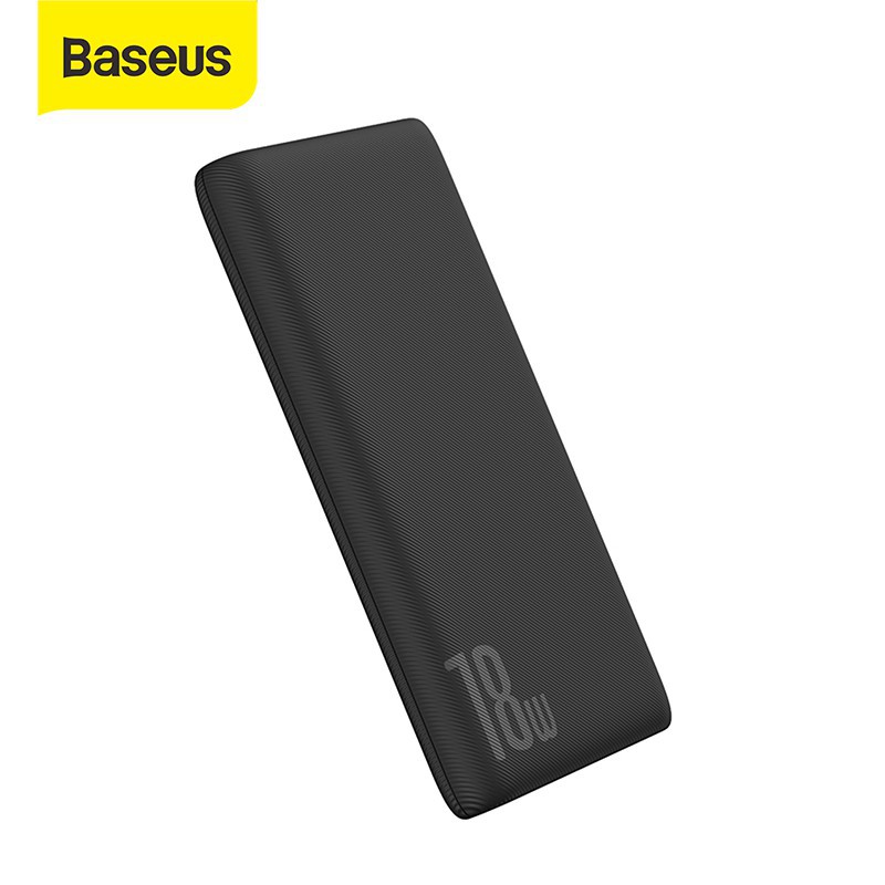 Sạc dự phòng Baseus 18W 10000mAh tốc độ nhanh kết nối cổng USB3.0 cho Điện thoại