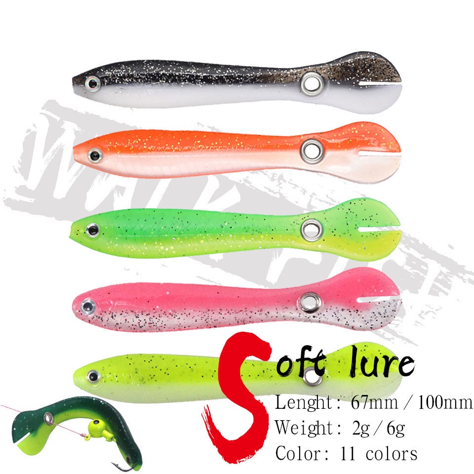 Set 5 Mồi Giả Nhử Cá 2g Chất Lượng Cao Kèm Hộp Đựng