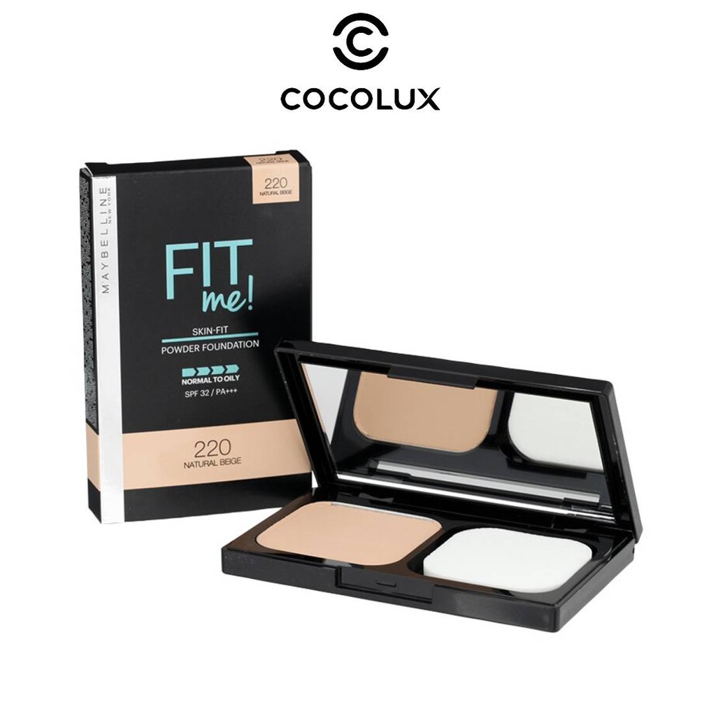 Phấn Nền Dành Cho Da Thường, Da Dầu Fit Me Maybelline -[COCOLUX]