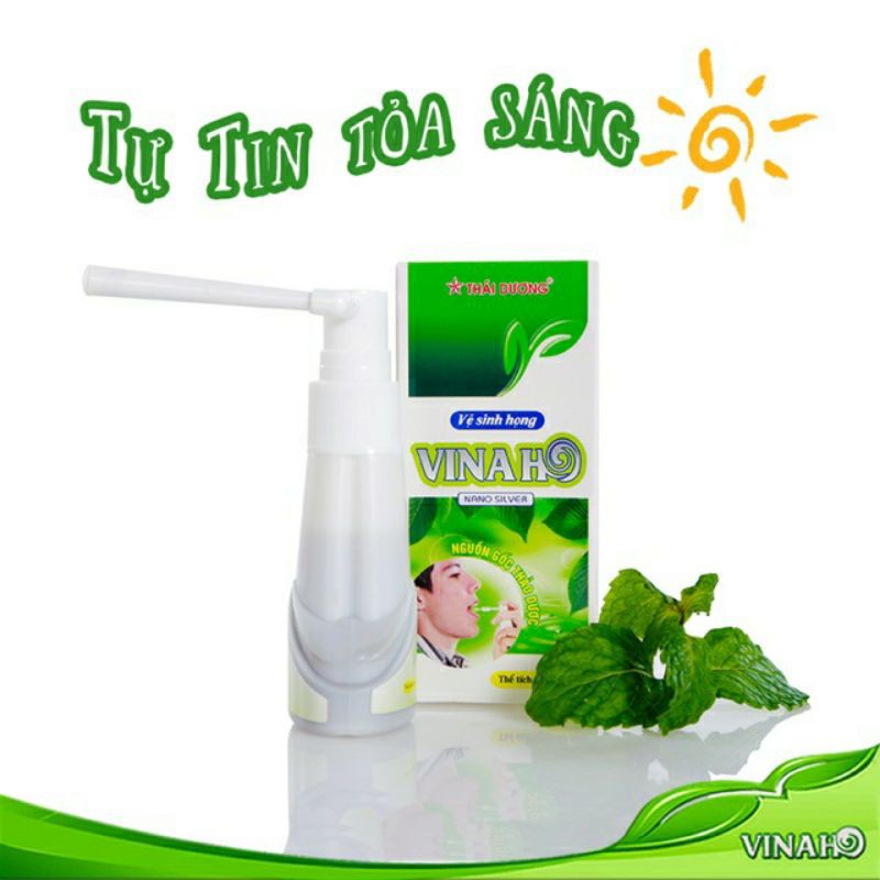 ✅ Xịt Họng Thảo Dược VINAHO Thái Dương(20ml)