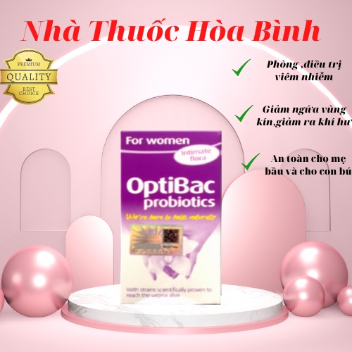 Men vi sinh Optibac tím dành cho phụ nữ - Optibac For Women-date Mới-Mẫu mới