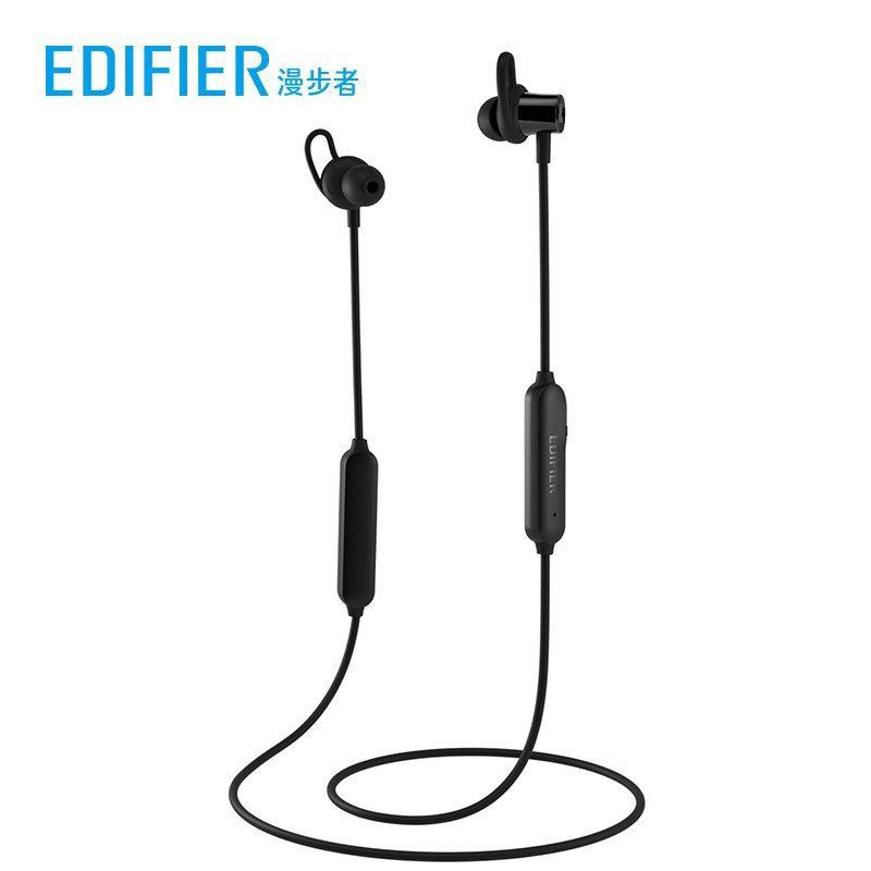 Tai Nghe Bluetooth thể thao Nhét Tai Edifier W200Bt Kèm Phụ Kiện, chống nước IPX5, pin 7 giờ, CVC 8.0