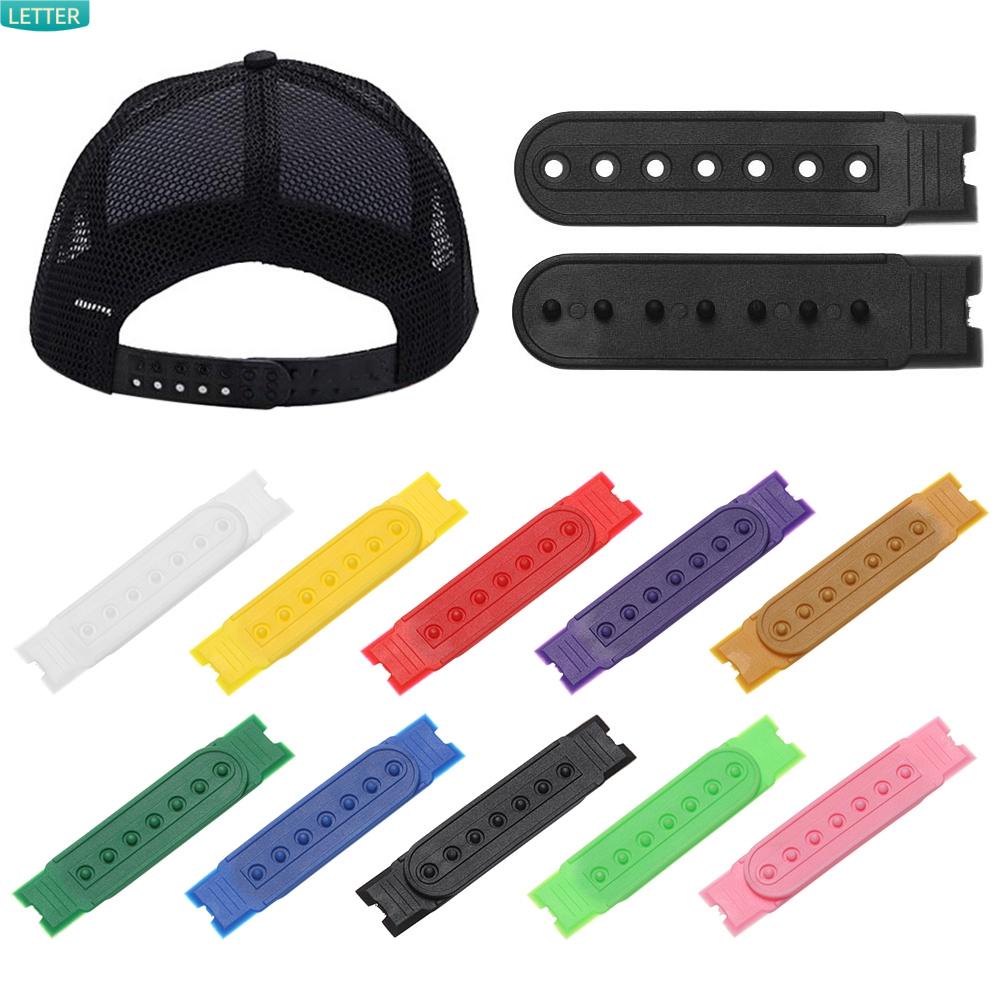 5 set dây khóa bấm 7 lỗ gài mũ lưỡi trai nhiều màu tùy chọn