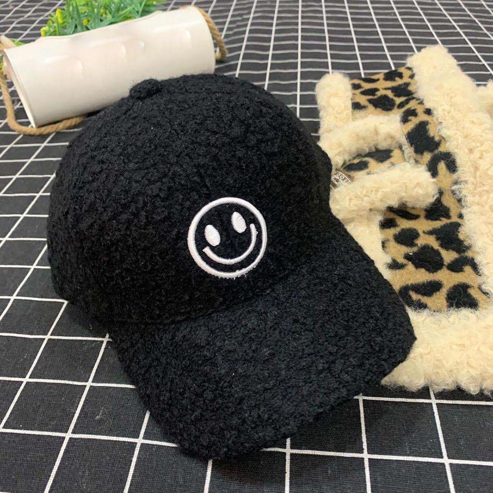 Mũ Lưỡi Trai Hình Mặt Cười Phong Cách Hip Hop Cho Cặp Đôi