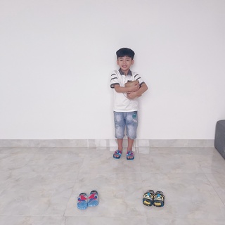 DÉP NGƯỜI NHỆN (DÉP BÉ TRAI SPIDER MAN)