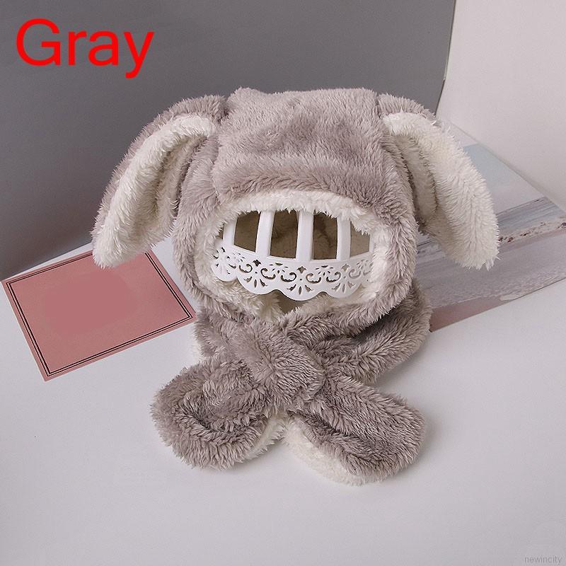 Mũ trùm đầu dệt kim thời trang cho bé dễ thương