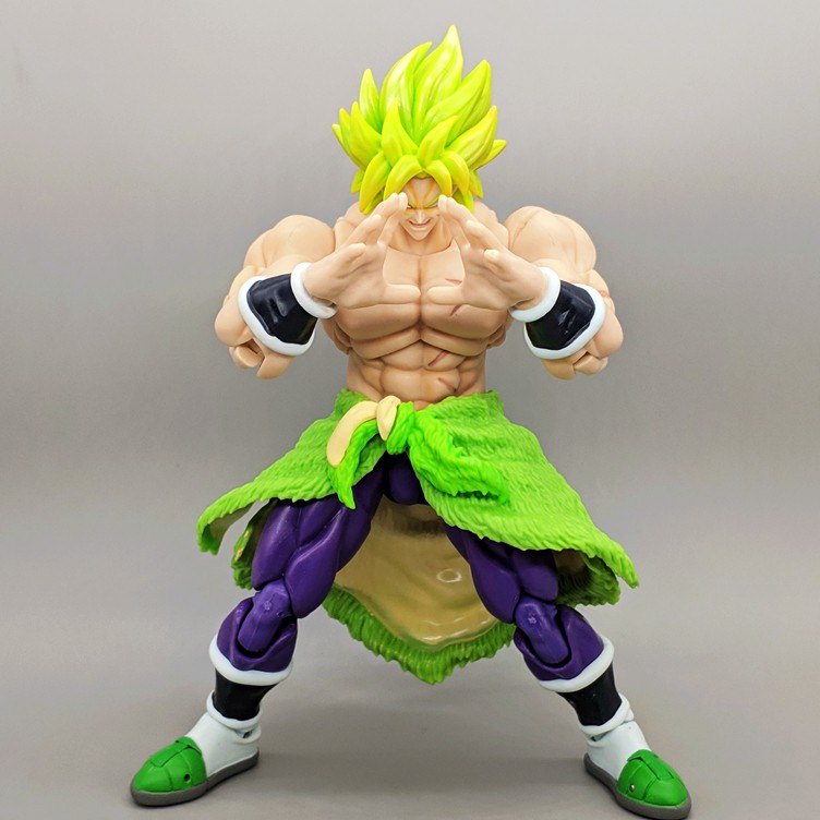 Mô hình SHF Super Saiyan Broly Full Power Dragon Ball Super Movie 18cm (BL)