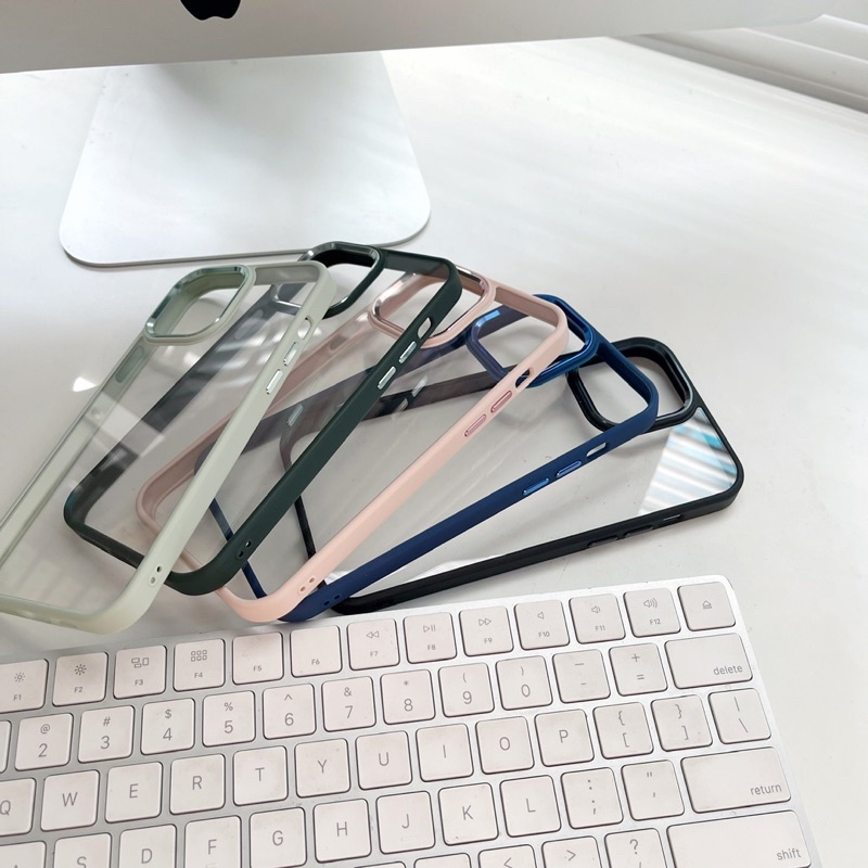 Ốp lưng / Iphone Case metal viền màu Alder