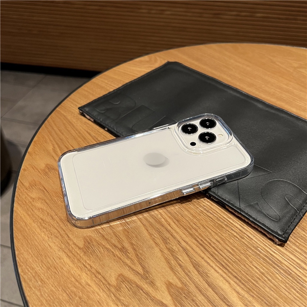 Ốp Điện Thoại Dày Trong Suốt Chống Rơi Cho IPhone 13 12 11 Pro Max XS Max XR X 8 7 Plus