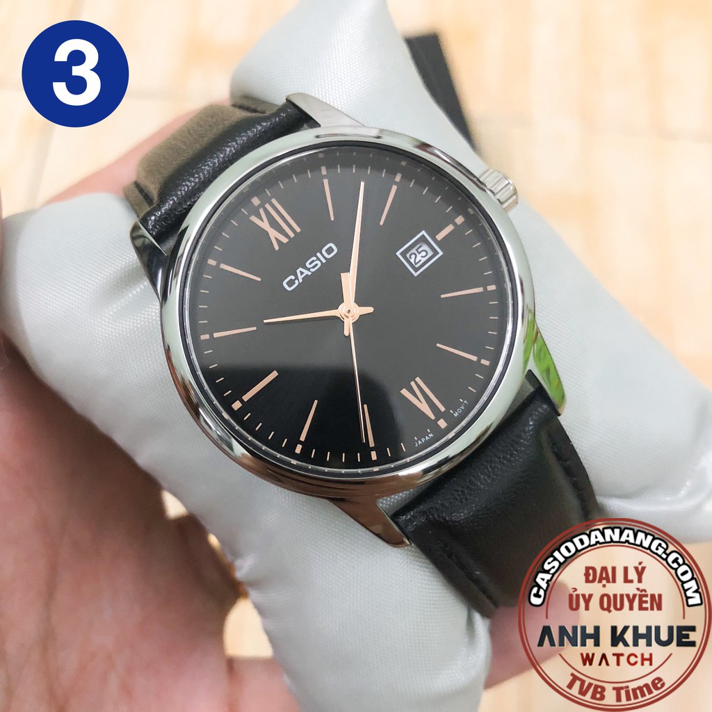 Đồng hồ nam dây da Casio Standard chính hãng Anh Khuê MTP-V002 Series | BigBuy360 - bigbuy360.vn