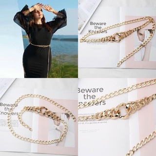 💥 Dây nịt xích kim loại 👉🏻 sang chảnh 👉🏻 Được mạ hợp chất etimon không rỉ sét ❤️